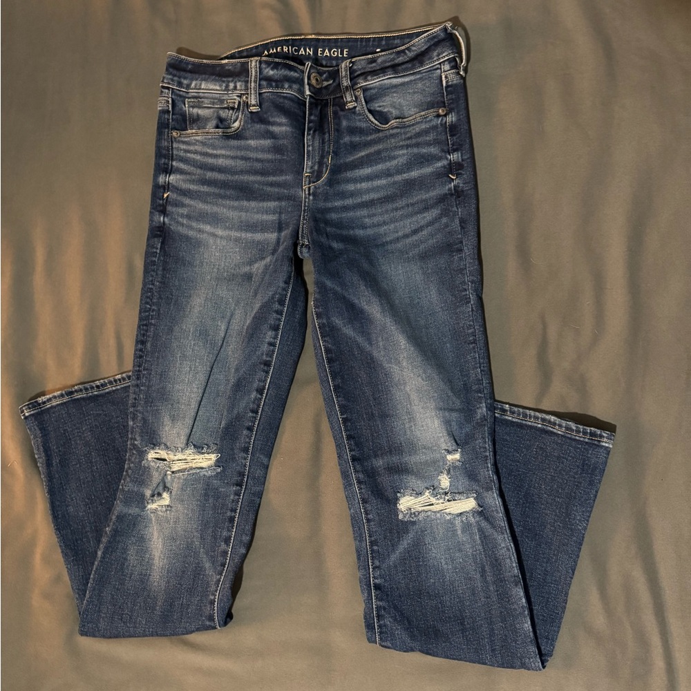American Eagle Outfitters Blue Skinny Jeans